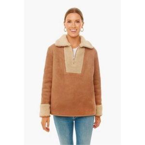 Tuckernuck Brown and Cream Teddy Jacket